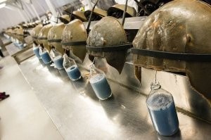 Не совсем так. Цитата -
"Проверяя с помощью вытяжки, сделанной из клеток этой гемолимфы, новые медицинские препараты, ученые могут быть абсолютно уверены в том, что в них не попали бактерии или продукты их жизнедеятельности, которые потом могут причинить вред человеку.
Подобным удивительным свойством обладает исключительно кровь мечехвостов.
Поэтому каждый год тысячи этих крабов вылавливаются в море и отправляются в американские лаборатории, где у них забирают некоторое количество крови, а затем отпускают на волю.
Каждый год для нужд фармацевтики отлавливается более полумиллиона этих животных.
Поначалу эксперты полагали, что практически все мечехвосты благополучно переживают такое принудительное донорство. Еще одна способность этих морских существ в том, что они отдают ровно столько крови, сколько могут отдать без ущерба для своего здоровья.
Однако, согласно недавним оценкам, в результате этой процедуры гибнет до 30% особей.
В результате американские мечехвосты приблизились к порогу, за которым их можно будет официально рассматривать как исчезающий вид."