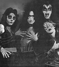 Kiss - 1974. Paul Stanley as 'Bandit'