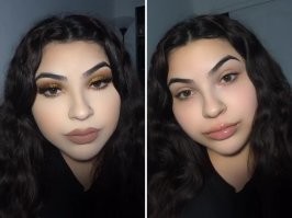 А где тут без макияжа?.. ну или хотя бы без фотошопа?