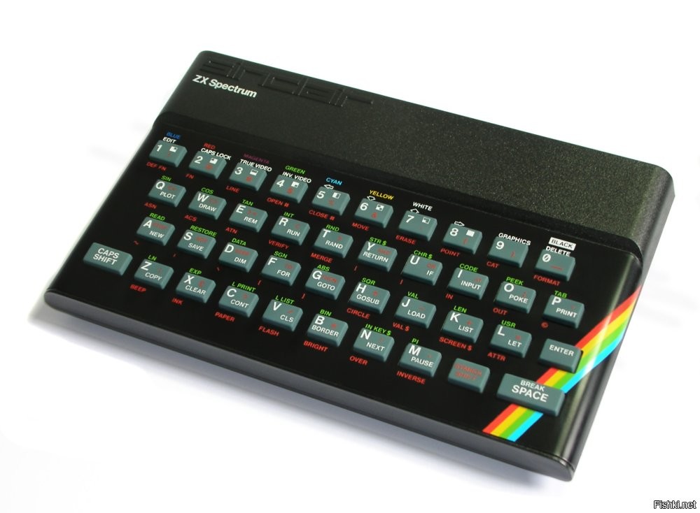 Я про более ранние времена))). Был такой "ZX Spectrum", если знаете))).
