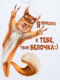 Белочка пришла