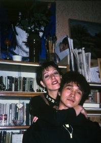 Пакита Эскофе и Виктор Цой 21 июня 1987 года в Ленинград