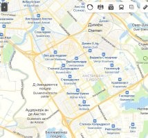 Ну так себе  ... "почти нет" .. есть судя по карте ... может у нас слишком дофига ... за полчаса можно просто гуляя мимо 20 штук пройти