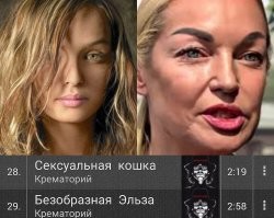 Ну у Волочковой точно кукуху снесло, женский алкоголизм он такой.
