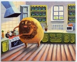 Подгоревший сырник жарит Юлию Высоцкую