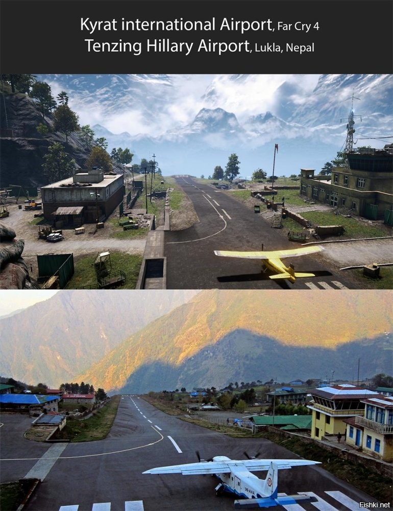 Лукла прообраз аэропорта из Far Cry 4