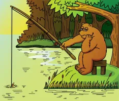 Как медведи ловят рыбу