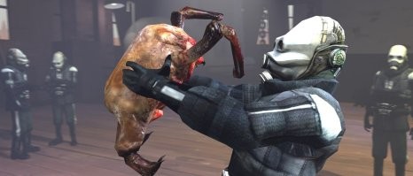 Мышь сбежала от незадачливой лаборантки