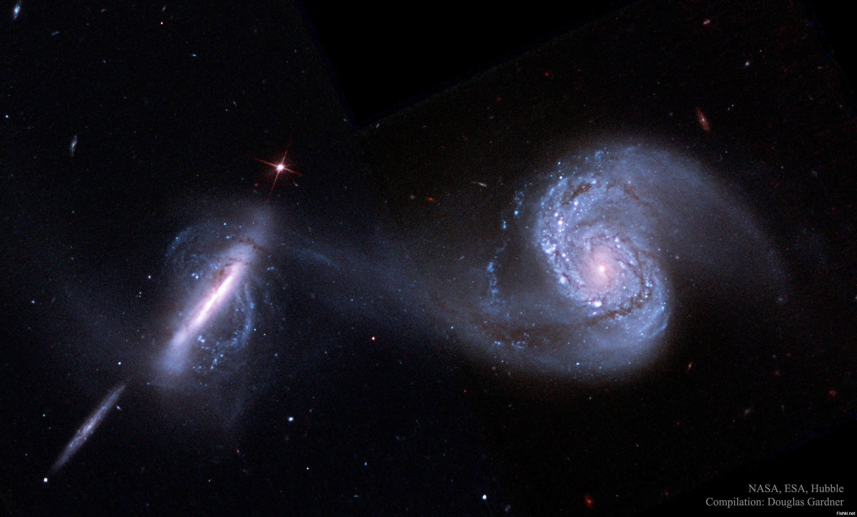 Гигантская звездная система. Хаббл слияние галактик. Галактика Андромеды и Млечный путь. Галактика Млечный путь телескоп Хаббл. Млечный путь Галактика слияние.
