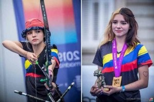 Колумбийская лучница, чемпионка мира среди девушек 2017 года Валентина Акоста Хиральдо. Посимпатичнее половины представленных в статье.