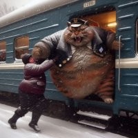 В Подмосковье из электрички выбросили пса после того, как высадили его пьяного хозяина