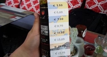Очень сомнительный прайс. А если я выпил на две шкалы то как будет рассчитываться цена для следующего клиента?