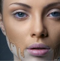 Девушки до и после преображения с помощью макияжа