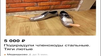 "Знаете, таким призывом хочется, может быть и к мужчинам, почему бы и нет, Невинномысску, да. Взять сегодня вечером к своей любимой там подкрасться..." (с) мэр.
Перед этим еще вот такие подкрадули надеть