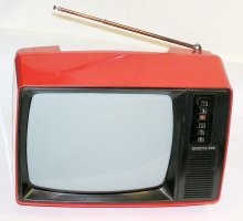 Цветной? Цветной, аж красный. Черно-белый? Черно-белый.