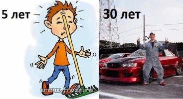 Гонщик на Тойоте Марк2 не успел найти свой столб и оставил ребёнка без родителей