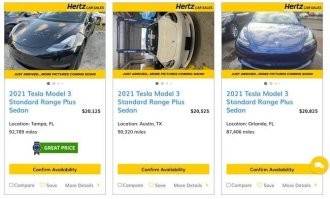 Крупнейший оператор проката Hertz распродает 20 000 автомобилей Tesla

После того, как Hertz, крупнейший оператор проката электромобилей в США, объявил, что избавится от 20 000 авто (сейчас их парк в основном представлен брендом Tesla), и заменит их бензиновыми. Аналитики и эксперты отрасли, такие как iSeeCars.com, считают этот шаг повлияет на рынок подержанных электромобилей и отпугнет покупателей, которые уже присматривались к покупке электромобиля, но могут изменить мнение о покупке из-за более высоких затрат.

Ключевой аргумент против, более высокие затраты, связанные с ремонтом электромобилей и проблемы с приобретением запасных частей. Да и сервис центров, куда можно обратиться, не хватает, что подтвердает генеральный директор Hertz Стивен Шерр.
Шерр также обвиняет Tesla в высоких затратах на ремонт из-за того, что она не предлагает скидки на запасные части даже оптовым клиентам, как это делают другие автопроизводители. Чтобы снизить затраты, Hertz ограничила крутящий момент и скорость электромобилей, отдавала предпочтение опытным водителям, но должного результата это не возымело.

Согласно опросу, проведенному Consumer Reports в прошлом году среди владельцев более 330 000 электромобилей, за последние три года у этих типов автомобилей было выявлено на 79% больше проблем, чем у обычных автомобилей с ДВС. По данным исследовательской компании Canalys, рост продаж электромобилей в Северной Америке, как ожидается, замедлится примерно на 27% в 2024 году.