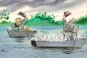 Пожарные спасли восемь кроликов, оказавшихся в огненной ловушке