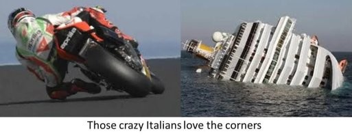 Последний путь судна "Коста Конкордия"