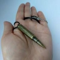 Часов не было. А вот такой был. Причём сделанный собственноручно.