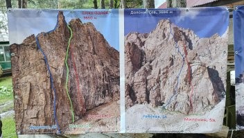 Турист снял на видео, как его поглотила снежная лавина в горах Киргизии