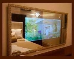 Есть зеркала, через которые свет проходит.И зеркала создающие изображения..