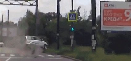 Хрена се у них лежачие полицейские..