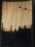 В электронном виде нет, и самых интересных из распечатанных тоже нет под рукой. Пришлось на весу перефотографировать.