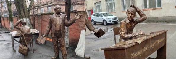 Вспомнился древний анекдот, кстати, прославивший этот город, если не на весь мир, то на весь СССР, точно! А теперь там даже памятник этому анекдоту поставили!
Вступительные экзамены в какой-то столичный ВУЗ.
Экзамен по истории принимает седенький профессор, абитуриент приехамши
из провинции.
- Ну-с, молодой человек, поведайте мне, как проходило восстание Спартака?
Абитуриент молчит.
- Так, хорошо. А что Вы можете сказать о недостатках феодального строя
средневековой Европы?
Абитуриент молчит. На лице выражение полного безмятежного неведения.
- Наверное, мы слишком далеко забрались. - говорит профессор. -
Расскажите-ка мне, юноша про Великую Октябрьскую Социалистическую Революцию.
По лицу абитуриента, казалось, пробежала тень мысли, после чего он опять
молча уставился ясными глазами на профессора.
- Вы что же, ничего не знаете про Великую Октябрьскую Социалистическую
Революцию?!!
- Не-а - наконец пробасил абитуриент.
- Ну, такие имена, как Маркс, Энгельс, Вам что-нибудь говорят?
- Да нет.
- Ну а Ленин, имя Ленина вы слышали?
- Не слышал
- Да откуда ж Вы такой?!!
- Из Урюпинска.
Профессор встает, подходит к окну, протирая очки. И, мечтательно
глядя в даль, произносит себе под нос:
- Эх, бросить бы все, да уехать в Урюпинск!