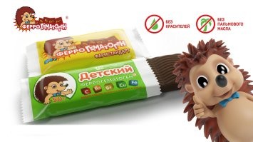 Возьмите лучше гематогенку с ёжиком....