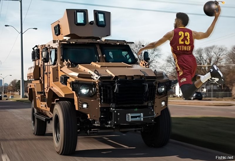 Ford Super Duty превратили в военный броневик для дорог общего пользования