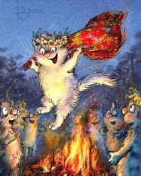 Мне ещё у Ирины Зенюк нравятся котики!