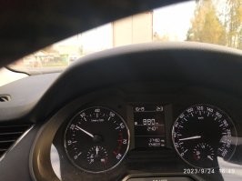 Заправился в Москве, проехал через весь город, и вот такие данные у меня при подъезде к Наро-Фоминску.