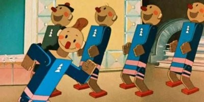 Давно уже был снят мульт про деревянных футболистов