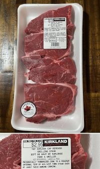 Фигасе удача , это у них такие цены на мясо, что 20$ кг. - считай даром? Даже если доллар канадский, то я просто охреневаю.