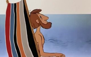 Пушистый мойщик посуды