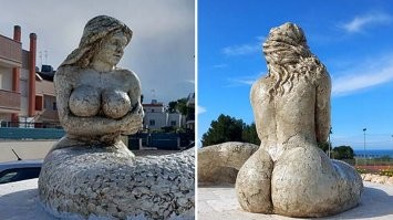 У русалочки скоро все части тела новоделом заменят ... ))