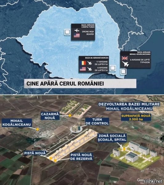 Румыния выступит против России в Черном море