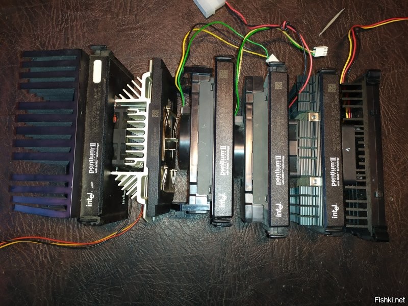 Я без фанатизма собираю процессоры. Есть немного материнских плат, встречаются забавные экземпляры. Видеокарт несколько, есть довольно редкие.