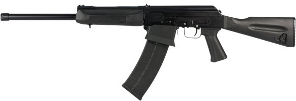 Сайга12 с магазином на 20 патронов...когда совсем близко.