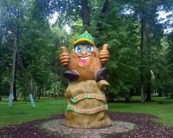 Парк пгт Лотошино Московская обл.