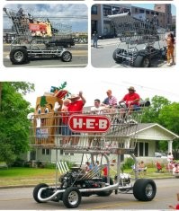 Можно подумать, они первые были. 
Таких тележек...