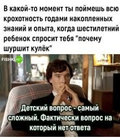 Этот "шестилетний ребёнок", похоже старший брат аффтора.