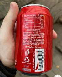 Ты будешь удивлен, но там написано что произведено ПО РАЗРЕШЕНИЮ, компании кока кола которая зарегистрирована в Афганистане, а производится в Бельгии и Люксембурге.