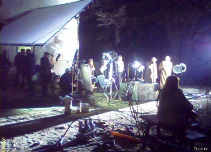 Мы один раз, вообще, всю светобазу "в лес разгрузили". 
Для одной сцены. 
Представьте фуру с разными световыми приборами. 
Несколько сотен метров кабеля на 125А только было. Более тонкие и не считали.