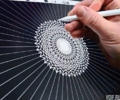 Krita. На планшете получается ещё зрелищнее.