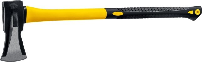 С одного удара расколет...но не так красиво