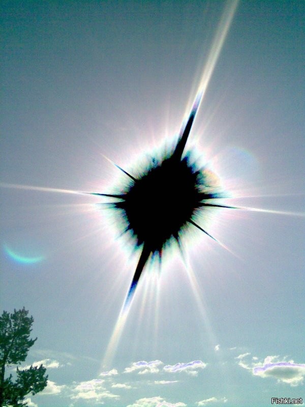 Солнечное затмение 2008год из под Надыма.