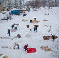 А потом вот так и ковёр чистенький