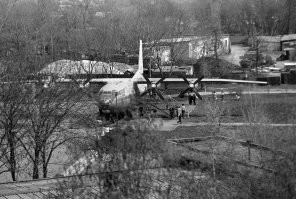 Такие наверное в каждом городе были. Липецк, Комсомольский парк, в 90-ые на металлолом сдали......